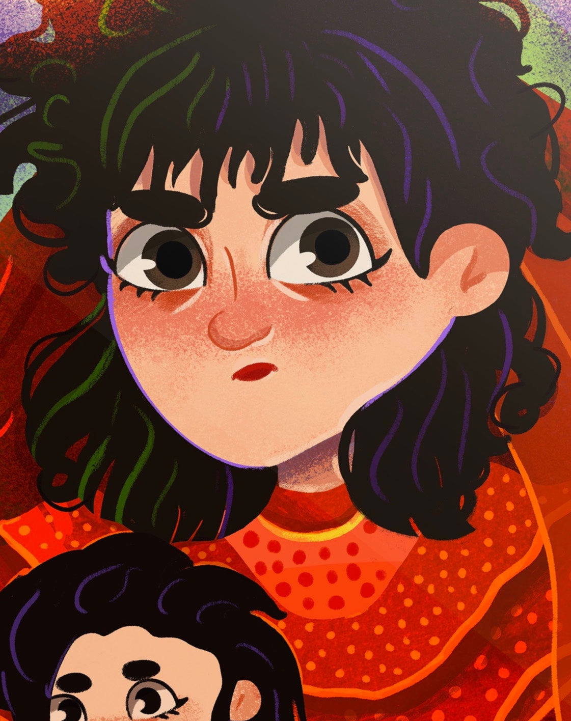 Lydia Deetz Beetlejuice A4 Print